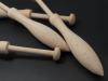 Bobbins for bobbin lace work 