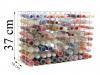Display stand for buttons small 54x37cm for tubes up to Ø35mm