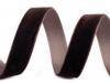 Velvet  ribbon width 16mm CZECH MADE