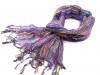 Scarf40x170cm netted with lurex