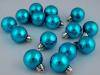 Christmas decoration Ø30mm plastic 15pcs