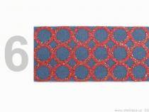 Braid width 35mm iron-on with lurex Braid width 35mm iron-on with lurex