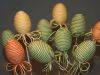 Easter decoration on stick - egg 4x20cm