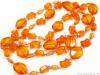 Necklace of plastic cut beads PETRA