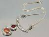 Necklace LORA with snake chain