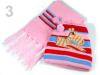 Children´s cap  +  scarf with stripes