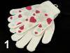 Girls´ gloves winter with print