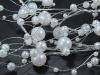 Beaded hanging decoration on wire 125-140cm