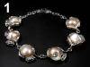 Bracelet NYMPHA  with stones