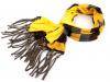 Scarf 25x190cm with pearls
