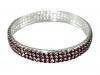 Bracelet strass Ø65mm 3 lines