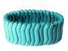 Bracelet TURQUOISE  ripples elastic