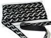 Braid velvet width 25mm width lurex