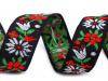 Folk costume patterned ribbon width 23mm CLARIS