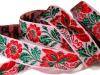 Folk costume patterned ribbon width 18mm CLAIR