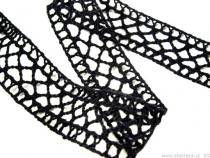 Bobbin lace cotton width 30mm STELA CZECH MADE Bobbin lace cotton width 30mm STELA CZECH MADE