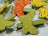 Butterfly on peg 35x45mm 12pcs