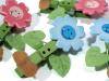Flowerer on peg  40x55mm