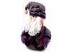 Santa Claus and snowman figures 25cm with load