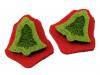 Christmas decoration 25x30mm felt stick-on