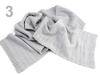 Scarf  20x210cm braided with lurex
