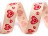 Ribbon rep width 18mm heart