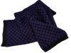 Scarf  20x240cm knitted check