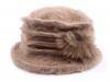 Women´s hat DANA with folding brooch