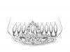 Comb strass - coronet 40x55mm