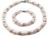 Necklace and bracelet with roundels set