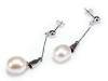 Earrings LONG stud Ag 925
