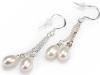 Earrings DUAL earring hook Ag 925