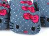 Textile decoration - denim 3D
