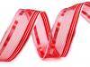 Ribbon width 25mm with wire STRIPES CZECH MADE
