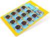 Button size 32" JS all-metal tack on card