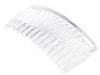 Comb plastic in hair 80x45mm ZZ