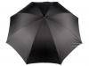 Men´s stick umbrella auto-open with leather handle