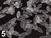 Sequins smooth 6x9mm  50g leaf