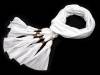 Scarf 50x180cm with beads ZZ
