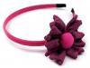 Headband plastic with flower