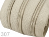 Zipper coil 5mm footage for sliders POL type 25m