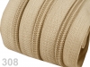 Zipper coil 5mm footage for sliders POL type 25m