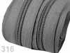 Zipper coil 5mm footage for sliders POL type 25m