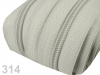 Zipper coil 5mm footage for sliders POL type 25m