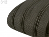 Zipper coil 3mm footage for sliders of  POL type 25m