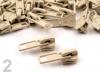 Slider for vislon zippers 5mm autolock 50pcs