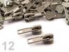 Slider for vislon zippers 5mm  autolock 500pcs