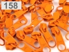 Slider for coil zippers 5mm nonlock 100pcs for footage of POL type