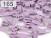 Slider for coil zippers 5mm nonlock 100pcs for footage of POL type