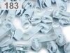 Slider for coil zippers 5mm nonlock 100pcs for footage of POL type